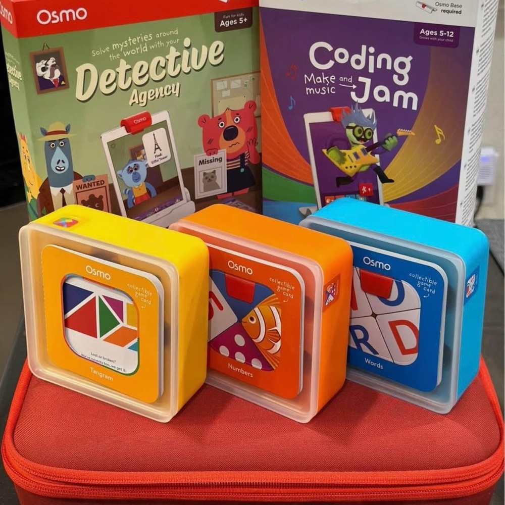 OSMO Genius Kit, Ages 5-12, Educational Set for iPad, Plus 2 additional games
